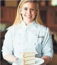  ?? PROVIDED BY HIGH HAMPTON RESORT ?? Pastry chef April Franqueza is the mastermind behind the delicious homemade desserts, pastries and breads at High Hampton Resort in Cashiers, N.C.
