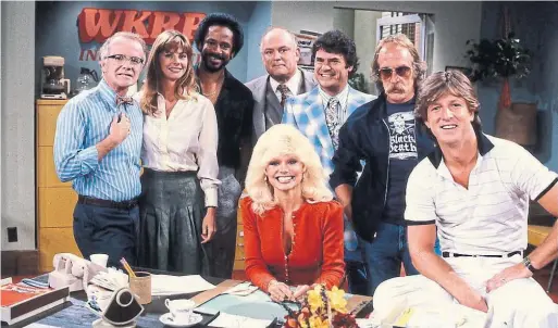  ?? SHOUT FACTORY ?? Baby, if you’ve ever wondered, wondered whatever became of “WKRP in Cincinnati,” this office sitcom classic isn’t available to stream, though it can be purchased.