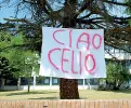  ?? (Biasioli) ?? Congedo
Lo striscione appeso ieri dagli studenti del liceo Celio al Marco Polo, dove faranno lezione da settembre