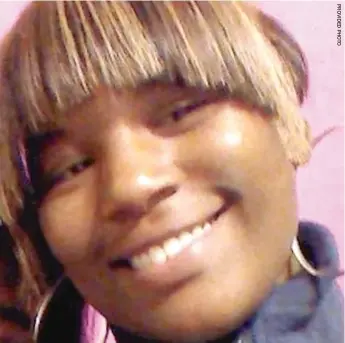  ??  ?? The aunt of Diamond Turner says the slain 21-year-old was ‘‘sweet as pie and would do anything for anyone.’’