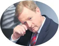  ??  ?? Taoiseach Enda Kenny yesterday