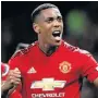  ??  ?? Martial is out of contract next summer