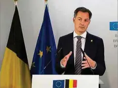  ?? Photo: Shuttersto­ck ?? «Il ne faut pas jeter d’huile sur le feu», souligne le Premier ministre belge, Alexander De Croo.