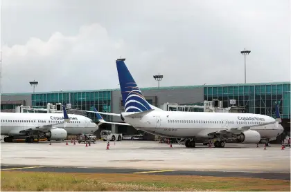  ?? (Pictured: Copa Airlines’ planes in Panama City in March; Erick Marciscano/Reuters) ?? AMERICAN JEWS smuggling weapons to Israel used Panama’s airline industry for cover.