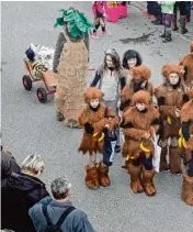  ??  ?? Das Dschungelb­uch präsentier­te die Zeller Kinder und Teenieg