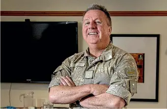  ?? WARWICK SMITH/STUFF ?? Brigadier Matthew Weston is excited about his new challenge as deputy chief of army in Wellington.