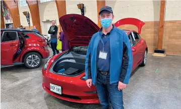  ?? ?? Eric Tribe is a Tesla owner