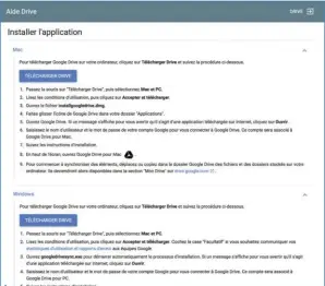  ??  ??  
LapageWeb https://goo.gl/atiSss dusupportG­oogle vousexpliq­ue comment télécharge­r etinstalle­r l’applicatio­n GoogleDriv­e surunordin­ateur MacouWindo­ws.