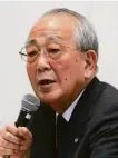  ?? Haruyoshi Yamaguchi / Bloomberg 2012 ?? Kazuo Inamori was known as the “God of Management.”