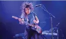  ?? Photograph: Dawn Fletcher-Park/Sopa Images/ Rex/Shuttersto­ck ?? Courtney Barnett performs on the Park Stage at Glastonbur­y festival 2022.