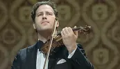  ??  ?? Danese Il virtuoso del violino Nikolaj Znaider, 42 anni