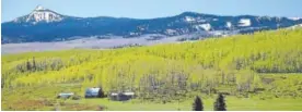  ?? Courtesy of Ken Mirr, Mirr Ranch Group ?? Cross Mountain Ranch, the family homestead of developmen­t tycoon Ronald Boeddeker, has been listed for sale for $100 million. The ranch, which is near Steamboat Springs, spans four counties in northwest Colorado.