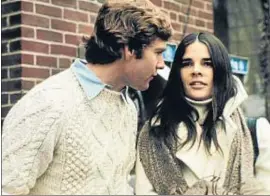 ?? RP / GTRES ?? Ryan 0’Neal y Ali MacGraw en un fotograma de Love Story (1970)