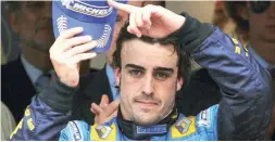  ?? Foto: CSN-Archiv ?? Lange ist es her: Mit Benetton-Renault konnte Fernando Alonso seine größten sportliche­n Erfolge erringen.