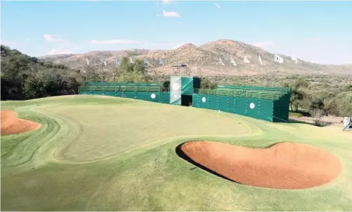  ??  ?? The Gary Player Country Club at Sun City is mean, green and ready to host the Nedbank Golf Challenge from tomorrow.