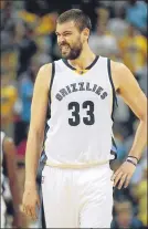  ?? FOTO: AP ?? Marc Gasol
no quiere ir a L.A.