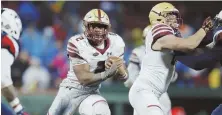  ?? AP PHOTO ?? UP TO SPEED: AJ Dillon hopes to show off more diverse skills out of the Boston College backfield, starting with tomorrow’s season opener against UMass.