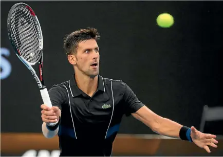  ?? GETTY IMAGES ?? Still winning in the heat, Novak Djokovic could be lethal in adversity, believes John McEnroe.