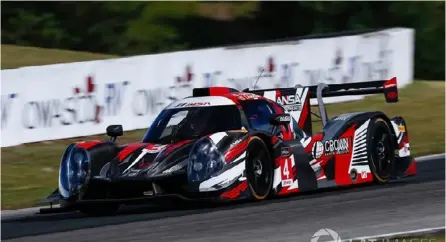  ??  ?? Danny Formal logró el primer lugar del evento en un automóvil prototipo Ligier JS P3 del equipo Ansa Motorsport­s, este domingo en la Florida. Estados Unidos. Cortesía