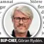  ?? Göran Rydén. FOTO: REGION STOCKHOLM ?? BUP-CHEF,