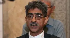  ?? FILE PIC ?? Tun Dr Mahathir Mohamad’s lawyer, Mohamed Haniff Khatri Abdulla.