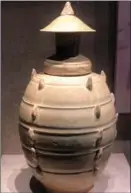  ?? PHOTOS BY HU MEIDONG / CHINA DAILY ?? Porcelain ware exhibited at a public museum, with the first being specifical­ly made in Jiangle style, in Jiangle county, Fujian, in November.