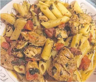  ?? JENNIFER LITTLE SALTWIRE NETWORK ?? Create an easy one-pot pasta meal using your Instant Pot.