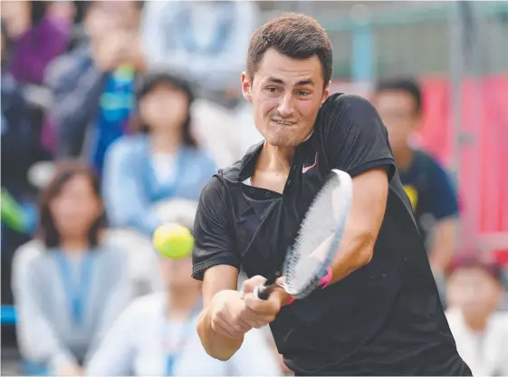  ?? Picture: GETTY IMAGES ?? Bernard Tomic needs to sort out what he wants to do, according to an Australian tennis icon.