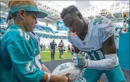  ?? BILL INGRAM / THE PALM BEACH POST ?? Cornerback Cordrea Tankersley endured some rough moments as a rookie last season, but is confident he can maintain his role as a starter.
