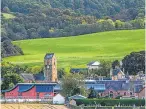  ??  ?? Left: Jim Perrett, Dunning Community Council chairman and right: a view of the village.