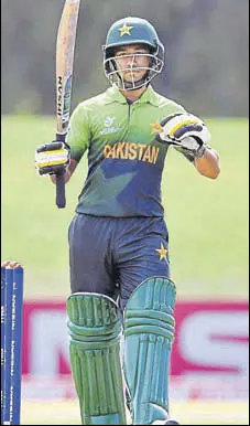  ?? ICC/GETTY ?? Ali Zaryab Asif’s 74* played a key role in Pakistan’s win.