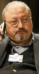  ?? —AP ?? Jamal Khashoggi