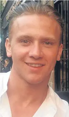  ??  ?? Corrie McKeague went missing after a night out.