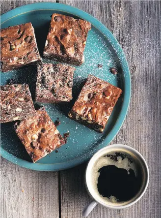  ??  ?? Triple-Chocolate Brownies