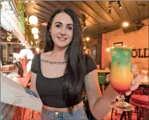  ?? (Pic: Eamon Ward) ?? Kilfinane’s Emma Hanley, a first-year Vintners’ Federation of Ireland Bar Manager apprentice, says the degree programme has given her a real insight into her chosen career.