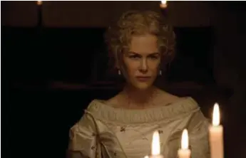  ??  ?? REKTORN. Nicole Kidman måste hantera en flörtig gäst i ”De bedragna”.