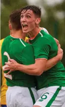  ??  ?? Ireland goal scorer Conor Power