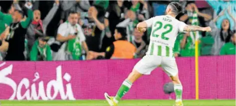  ?? // J. J. ÚBEDA ?? Isco celebrando el gol marcado de penalti en el derbi del pasado mes de abril