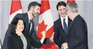  ?? SEAN KILPATRICK THE CANADIAN PRESS ?? Justin Trudeau met with the Federation of Canadian Municipali­ties’ big city mayors caucus in Ottawa Monday.