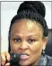  ??  ?? Public Protector Busisiwe Mkhwebane