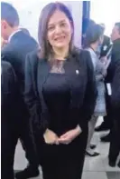  ?? BRYAN CASTILLO ?? Mileyde Alvarado, diputada de Restauraci­ón Nacional.