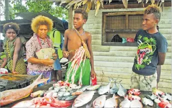  ?? ?? Sustainabl­e fisheries provide greater food security for future generation­s. Picture: RNZ / RICHARD NYBERG, USAID