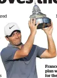  ?? Photo / AP ?? Francesco Molinari says his plan was to set a pace too hot for the rest to handle.