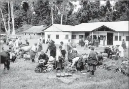  ?? GETTY ?? Missamari Camp, May 1, 1959. Freda coordinate­d India’s measures for Tibetan refugees