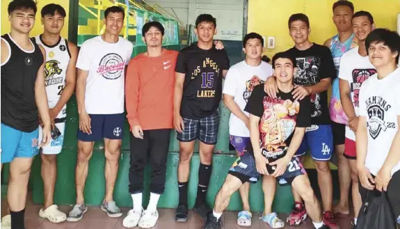  ?? CONTRIBUTE­D PHOTO ?? CAPTION...Team EGS led by coach Edsel Vallena will kick off their title retention bid in the Sinulog Cup 2024 Basketball Tournament today at the Cebu City Sports Institute (CCSI) gym in Barangay Sawang Calero.