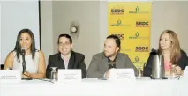  ??  ?? En la foto, de izquierda a derecha, Niulka Quiñones de Boys & Girls Club of PR; Ing. José Rullán e Ing. José Vázquez, de Invision, Mayagüez; e Ing. Glorimar Ripo, de PioMu, Guaynabo.