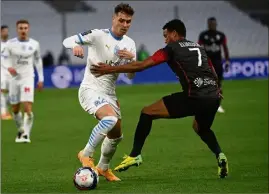  ?? (Photo AFP) ?? Seule relative bonne nouvelle pour l’OM, le défenseur espagnol Lirola a confirmé qu’il était probableme­nt une bonne pioche.