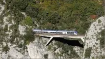  ?? (Photo Jean-françois Ottonello) ?? Les défenseurs de la ligne souhaitent donner au Train des Merveilles une dimension européenne.