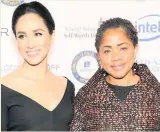  ??  ?? VIP TREATMENT Meghan and mum Doria