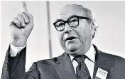  ??  ?? Roy Jenkins led the Labour MPs’ rebellion that enabled Edward Heath to take Britain into the EEC